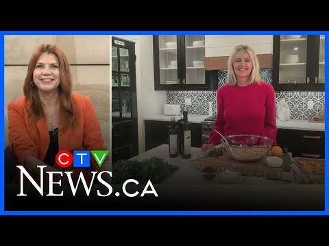 A warm winter grain salad recipe