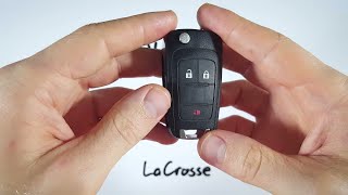 Buick LaCrosse Key Fob Battery Replacement (2010 - 2016)