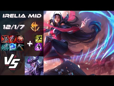 MID Irelia vs Syndra - NA Challenger Patch 25.S1.2