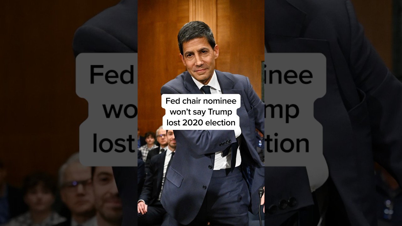 Fed chair nominee won't say Trump lost 2020 election