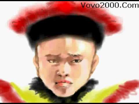 Last Emperor painting/drawing canvas :: 末代皇帝