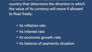 Chapter 9 – Determination of exchange rates