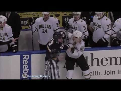Brian Sutherby vs Cam Janssen Nov 27, 2010