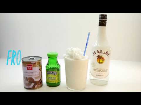 How to Make Frozen Coconut Lime Daiquiri