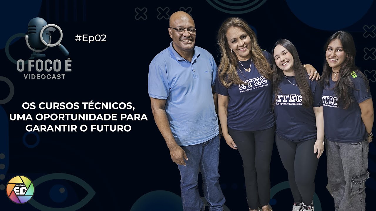 O Foco é videocast - ETEC Professor Alfredo de Barros Santos