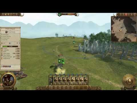 Total War: Warhammer | Fun Battle - Walddrachen vs. Baummenschen (Deutsch | HD)