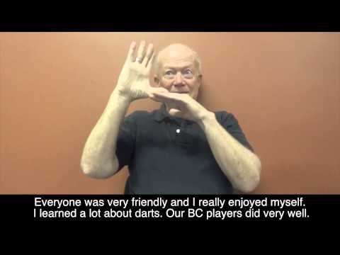 How to Sign Darts in Auslan