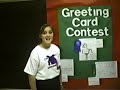 Duff Showing Her Award 1995