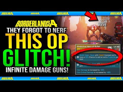 They FORGOT to NERF this BROKEN GUN DAMAGE GLITCH - Make Any Vladof Weapon OP in Borderlands 4
