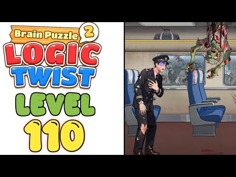 brain puzzle 2 logic twist level 110 Zombie Crisis