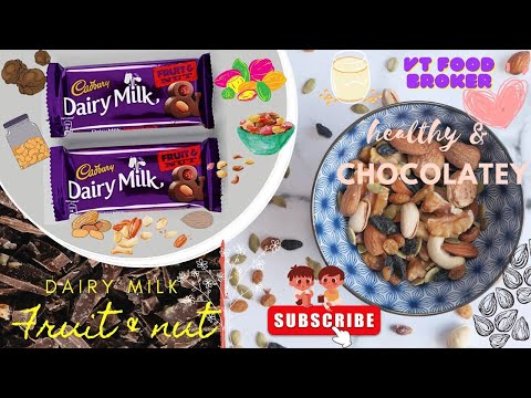 Dairy Milk Fruit & Nut Chocolate 🤤🍫  Only ₹45 #chocolate #unpacking  #dairymilk #VTFood #viral #asmr