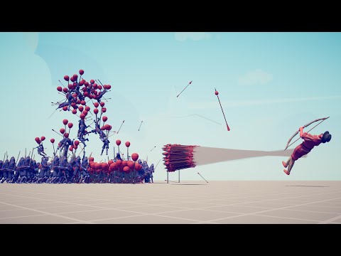 GOD BALLOON ARCHER vs ARMIES - Totally Accurate Battle Simulator TABS