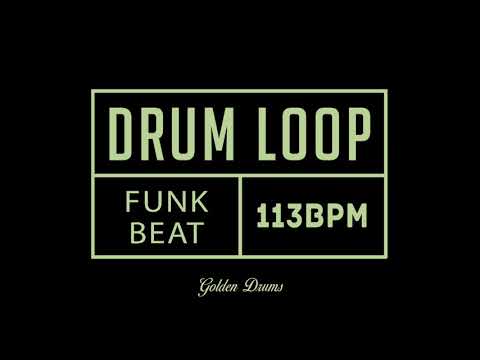 Funk Drum Loop 113 BPM