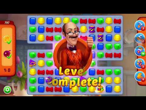 Homescapes level 796 - 801 Chocolate Delights