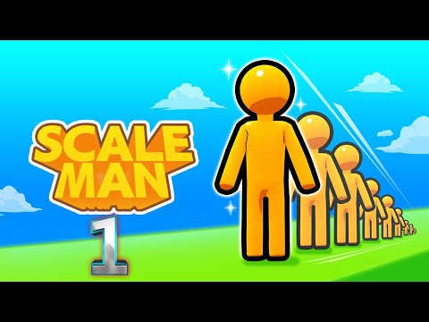 Scale Man Run MAX LEVEL - All Levels Gameplay Android, iOS  #gameplay
