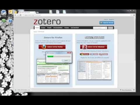 comment installer zotero