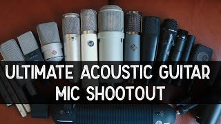 Video thumbnail for Ultimate Acoustic Guitar Mic Shootout by Spinlight Studio