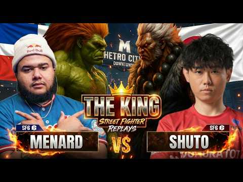🔥 SF6 ▰ MENARD (Blanka) vs SHUTO (Akuma) ▰ Street Fighter 6 🔥