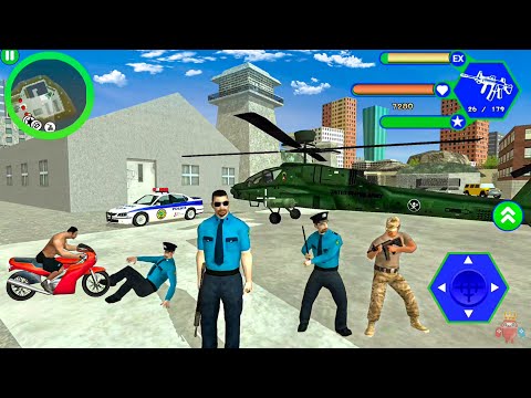 Miami Police Crime Vice Miami City Simulator #21 - Police Vs Army - Android Gameplay