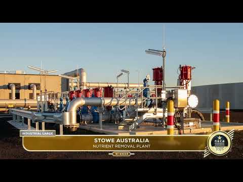 2025 NECA VIC Awards - Industrial Large - STOWE Australia - WINNER