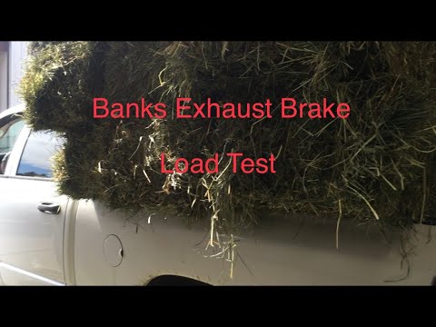 2nd Review. Banks Exhaust Brake Load Test.