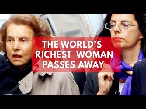 Liliane Bettencourt dies: The world's richest woman passes away