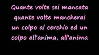 Luciano Ligabue-Un colpo all'anima con testo(lyrics)