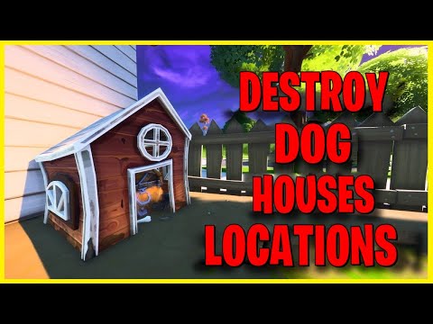 DESTROY DOG HOUSES - Fortnite Meowscles' Mischief Challenges (Week 6)
