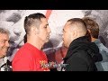 SERGEY LIPINETS & JOHN MOLINA JR. GO FACE TO FACE IN LAS VEGAS GRAND ARRIVAL