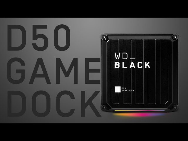 WD Black D50 Game Dock 2 TB SSD video