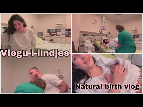 VLOGU I LINDJES🤰🏻/NATURAL BIRTH VLOG/Positive experience/11/12/23