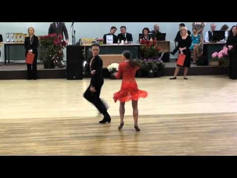 Turība youth Arturs Voicehovičs - Anastasija Golubcova solo chacha