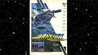 C64 Sanxion. Title music and start of game.