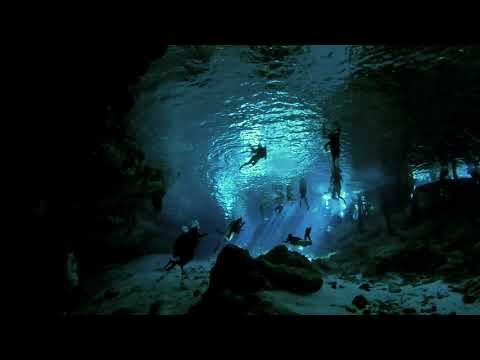 Cenote Scuba Diving | Dos Ojos | Mexico, Yucatan | GoPro 9 underwater | 4K footage | Part 2/2