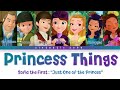 Princess Things Color Coded Lyrics Sofia The First Just One Of The Princes Zietastic Zone