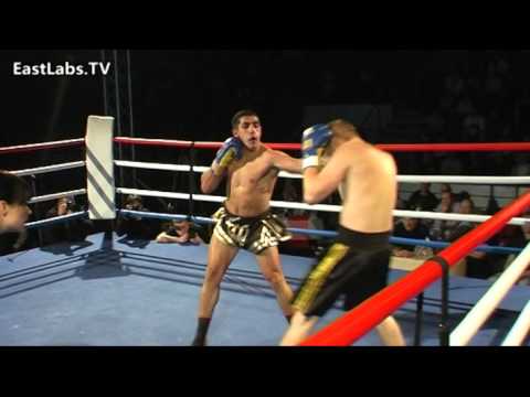2012 1 kolo K1 Empress   Rožňava, K1 muži do 66,8 kg   Miroslav Madzin vs Maroš Pačan