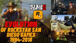 Evolution of Rockstar San Diego 1994-2018