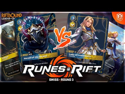 Riftbound Weekly Tournament 5 – Round 3 | Lux vs Viktor | Runes & Rift
