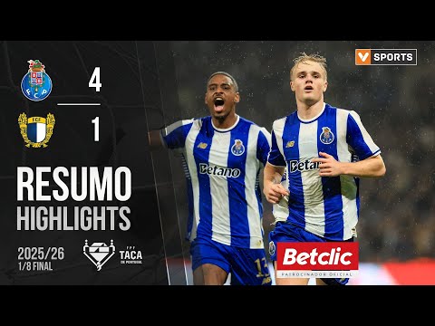 Resumo: FC Porto 4-1 Famalicão (Taça de Portugal 25/26)