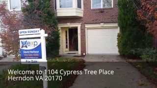 preview picture of video '1104 Cypress Tree Place Herndon VA 20170 Listed by David Harbour - eXp Realty'