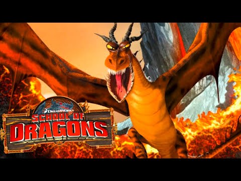 CONSIGO A PESADILLA MONSTRUOSA EN ESCUELA DE DRAGONES | NUEVO DRAGON SCHOOL OF DRAGONS