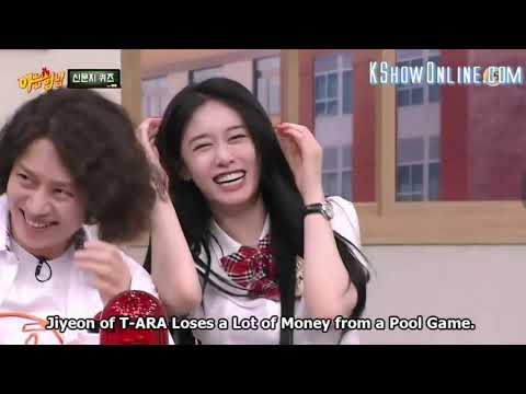 T-ARA on Knowing Brothers - praising Jiyeon's visuals cut (ep 288)