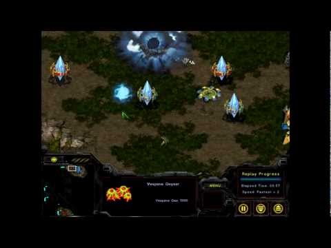 star craft 1 protoss photon cannon rash