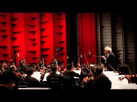 Dvorak: 1er Mov. Sinfonía No.9, Joven Filarmónica de la República Dominicana, Benjamin Zander.