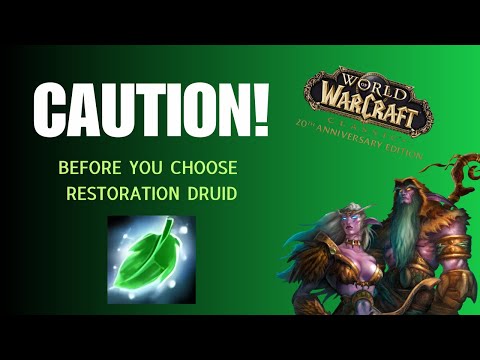 Should You Main Resto Druid in Classic Era? Tips & Recommendations