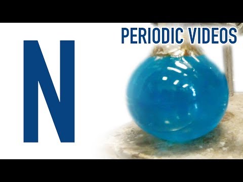 窒素 - 動画の周期律表 (Nitrogen - Periodic Table of Videos)