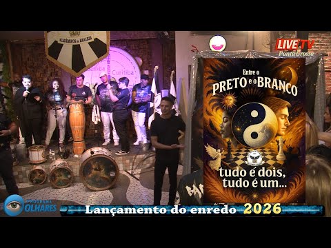 Lançamento do enredo 2026