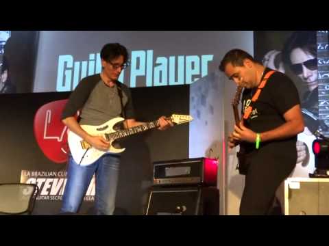 Steve Vai  Vs Crazy Brazilian Guitarist (Patrick Souza)