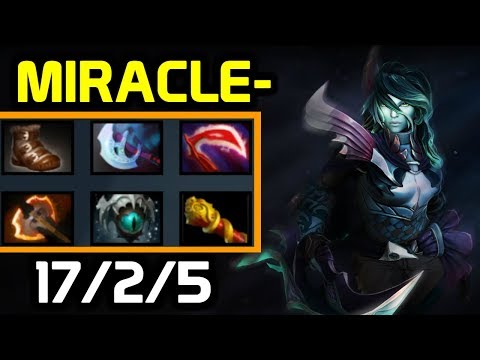 M-GOD 7.20 Mid PA vs Tinker - 1k GPM/XPM - Miracle- PA full game w/ iLTW vs Gorgc, Khezu, Chessie