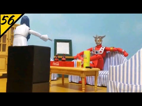 Stop Motion Ultraman Leo VS Female Ghost Siêu Nhân Điện Quang đấu vs Ma nữ Ep56